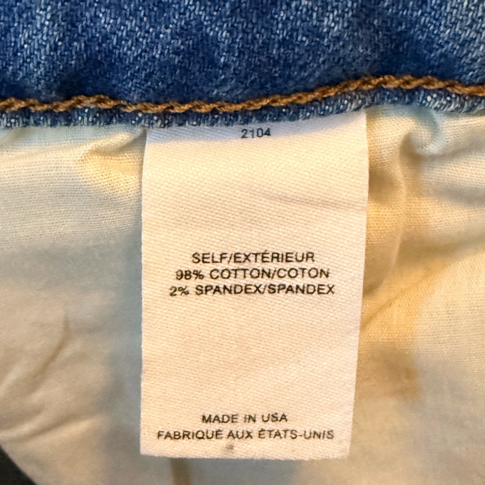 Derek Lam 10 Crosby Eden 5 Pocket High Risk Medium Dark 24 NWT - Picture 7 of 8